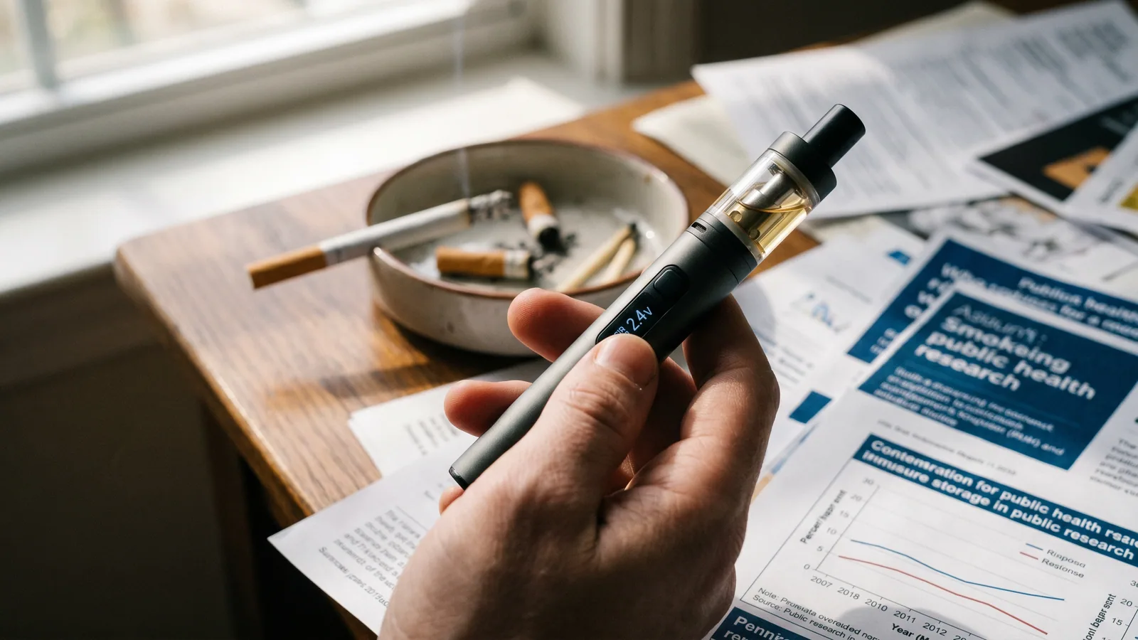 Another Harm Reduction Journal Paper on How Vaping Helps Beat Smoking