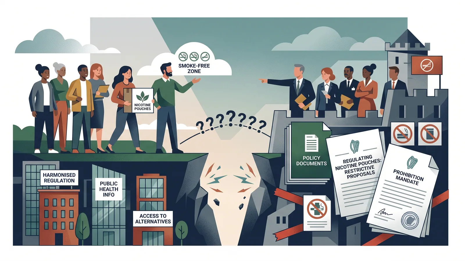 Considerate Pouchers Poll Highlights the Chasm Between the Irish People and the Government on Nicotine Pouches.