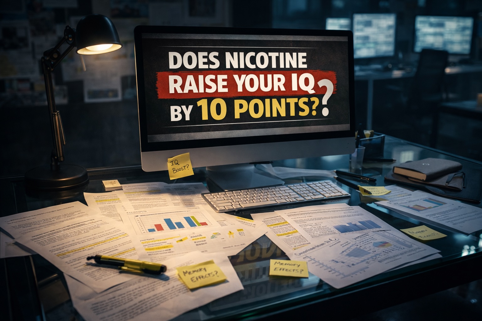 Does Nicotine Raise Your IQ by 10 Points?